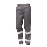 Pantaloni salopeta standard din bumbac reflectorizanti Road