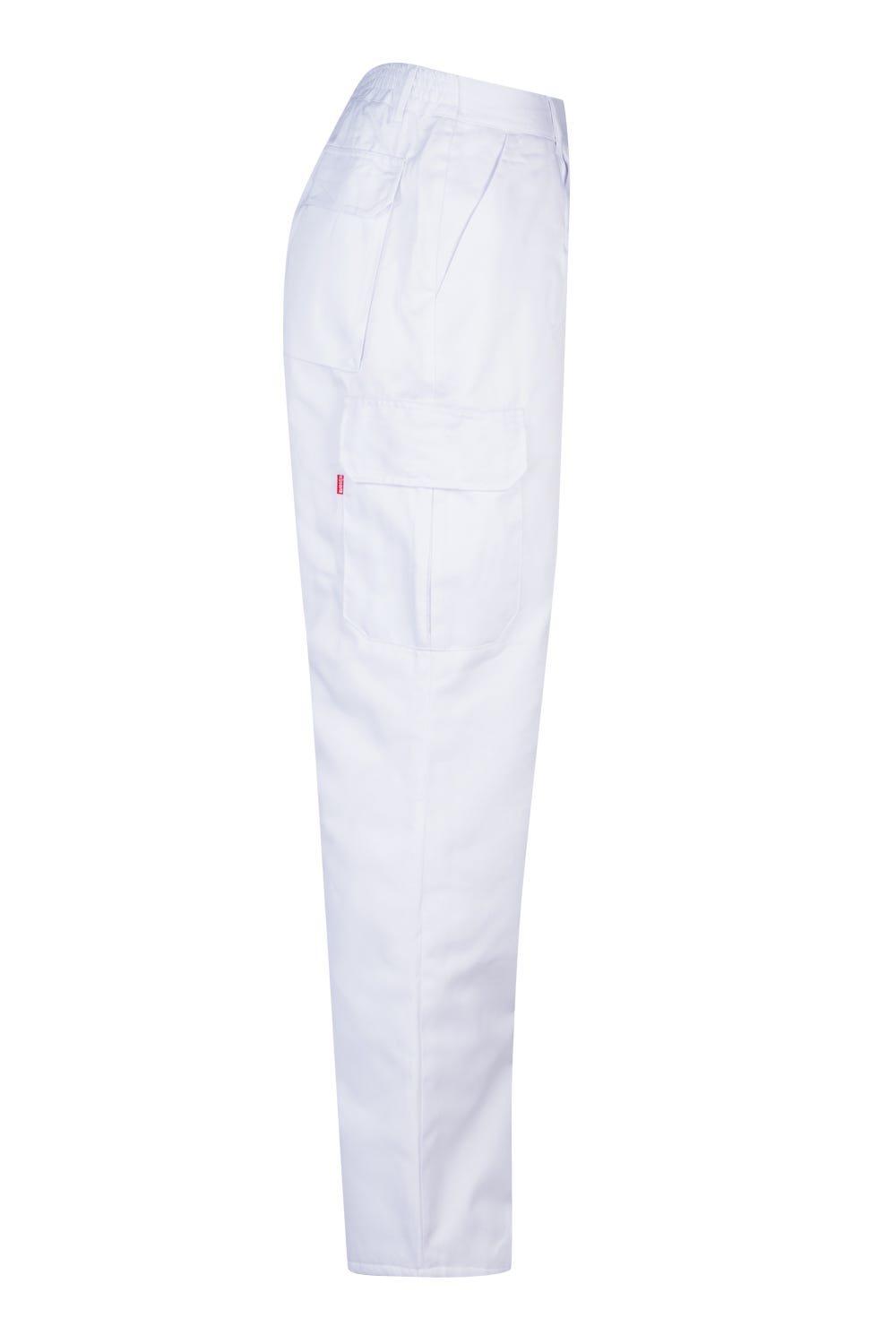 Pantaloni captusiti tercot 200g Alb V398