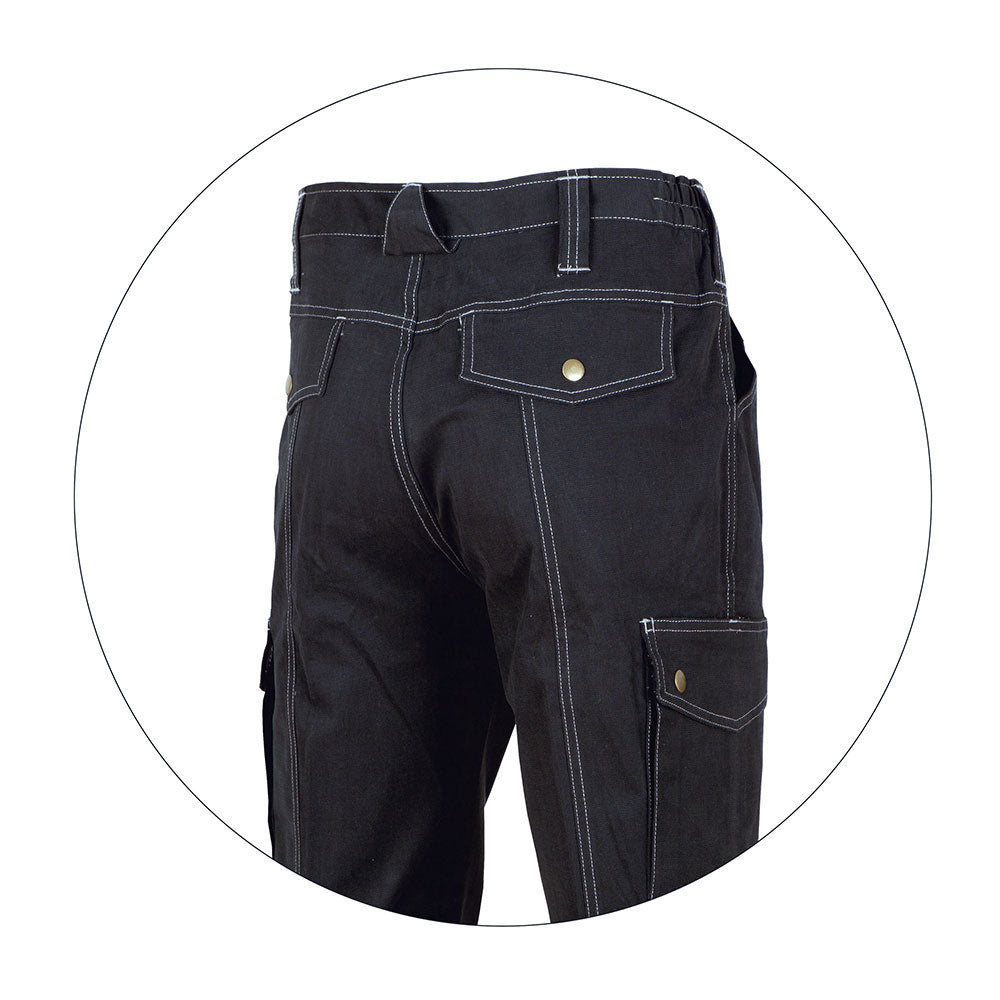 Pantaloni de protectie standard New William Renania negru (3B43)(90772)