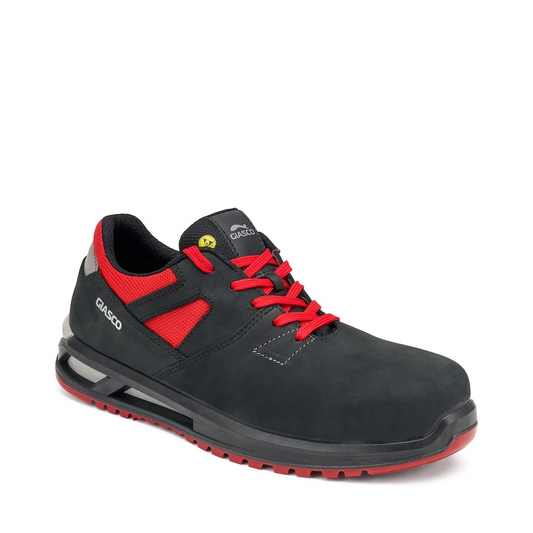 Pantofi S3L FO SR negru/rosu PAG GIASCO