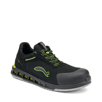 Pantofi S1PL FO SC SR negru/verde MOON GIASCO