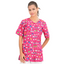 imprimeu Halat medical roz stoma dama poplin 140g Carina