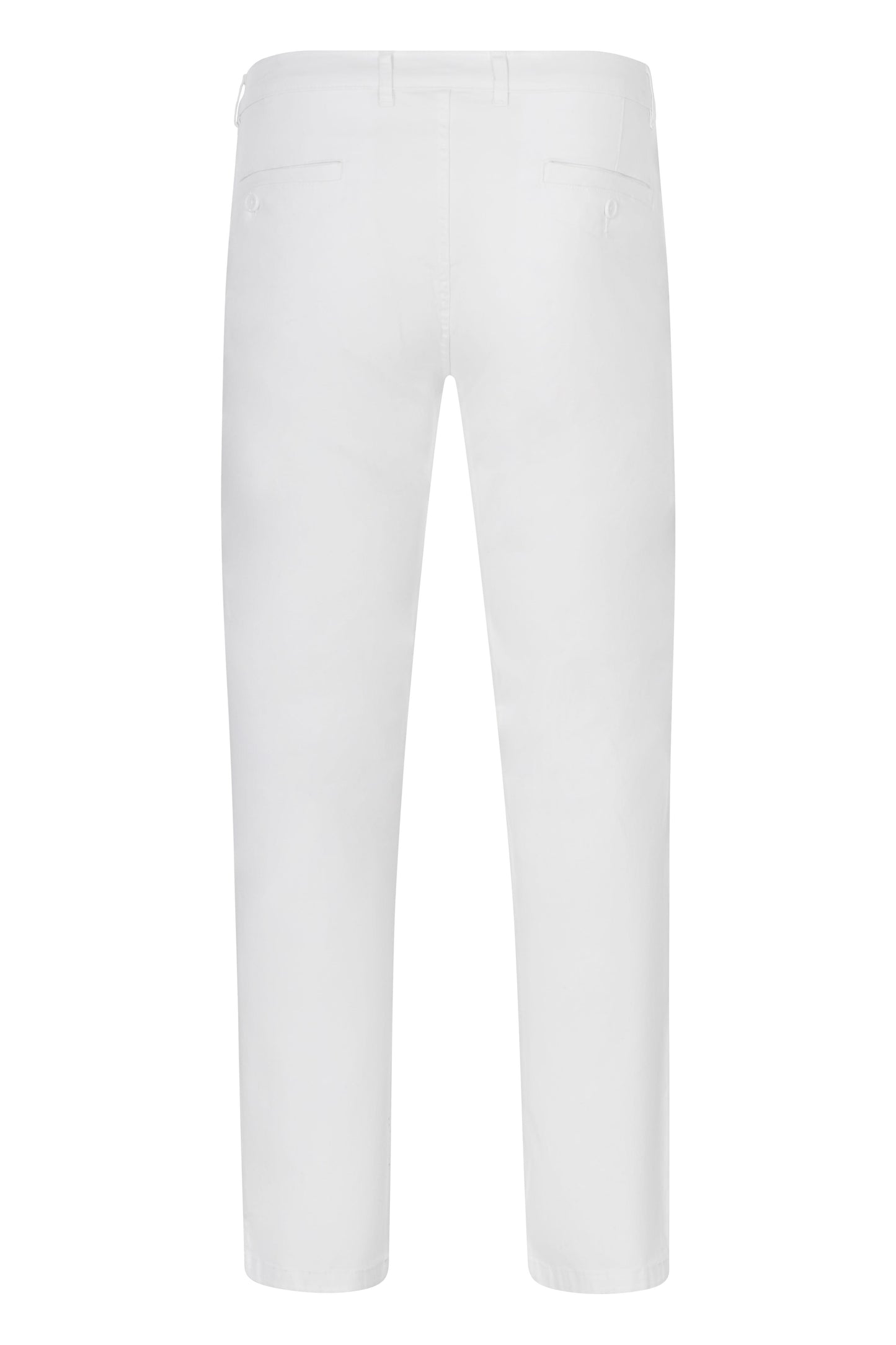 Pantaloni chino stretch unisex Alb V403010S