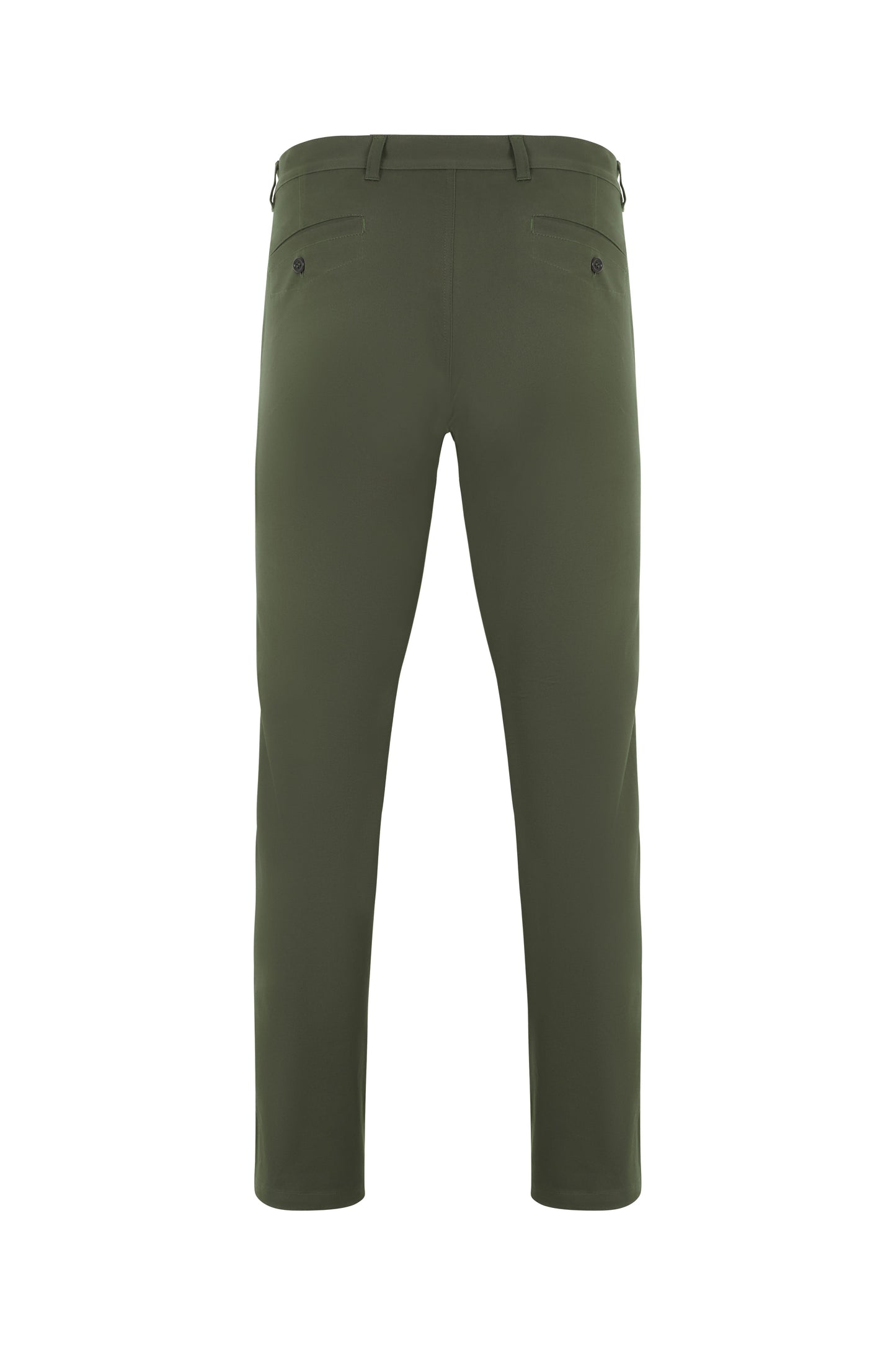 Pantaloni chino stretch unisex Verde masliniu V403010S