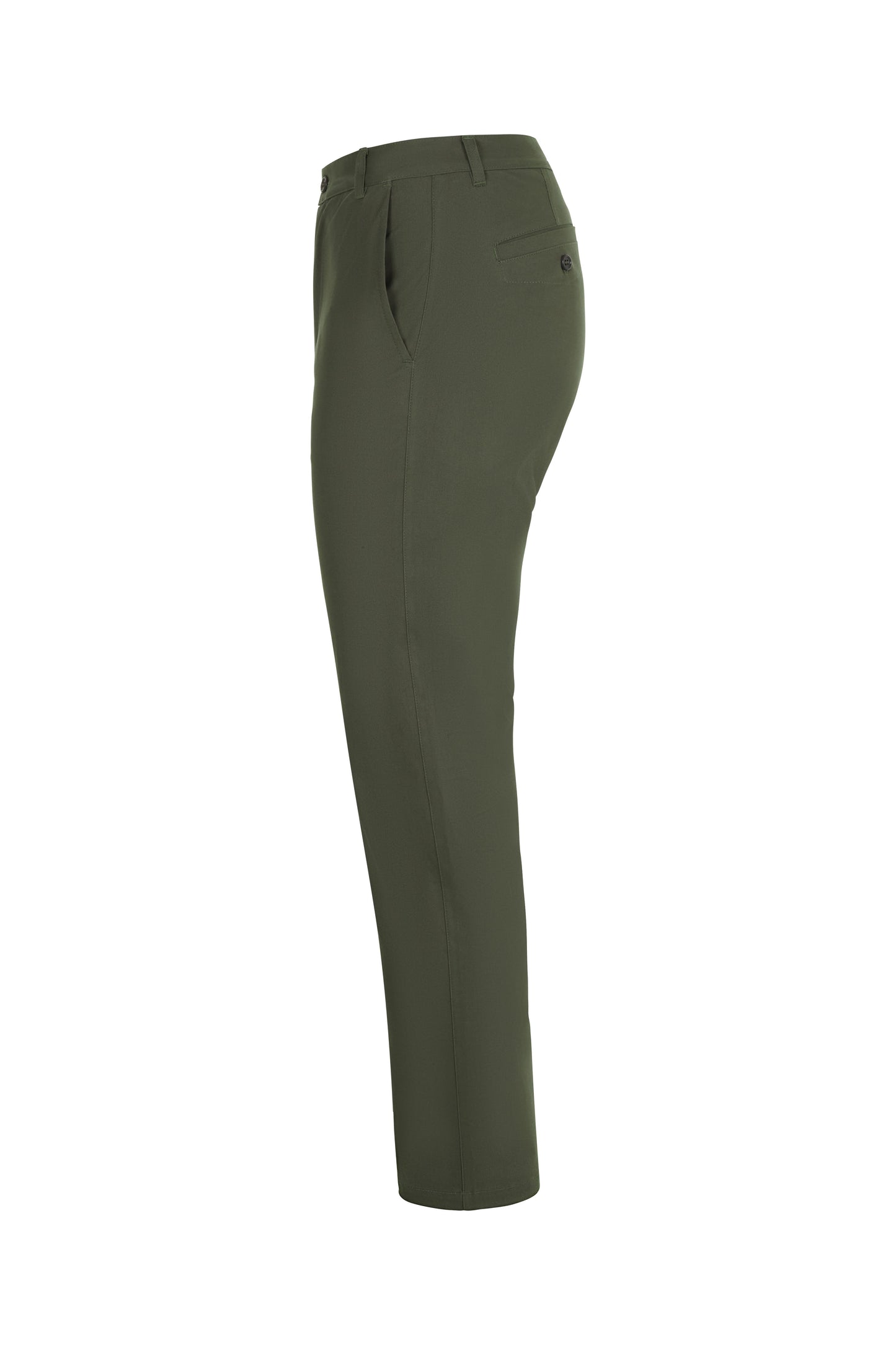 Pantaloni chino stretch unisex Verde masliniu V403010S