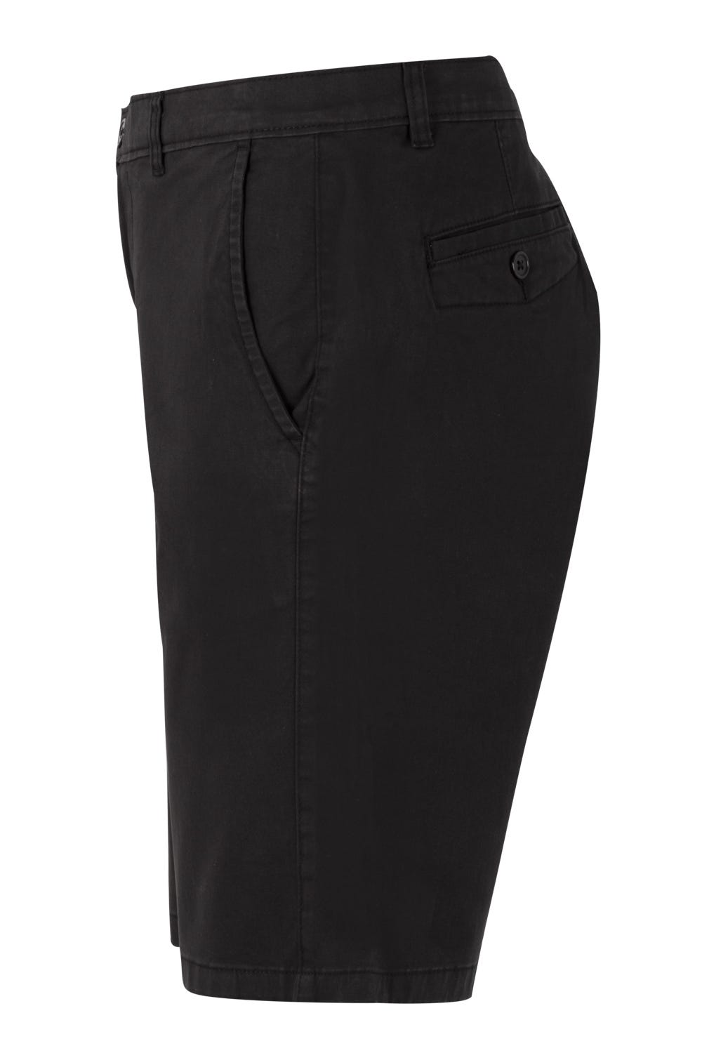 Pantaloni scurti chino stretch 260g Negru V403011S