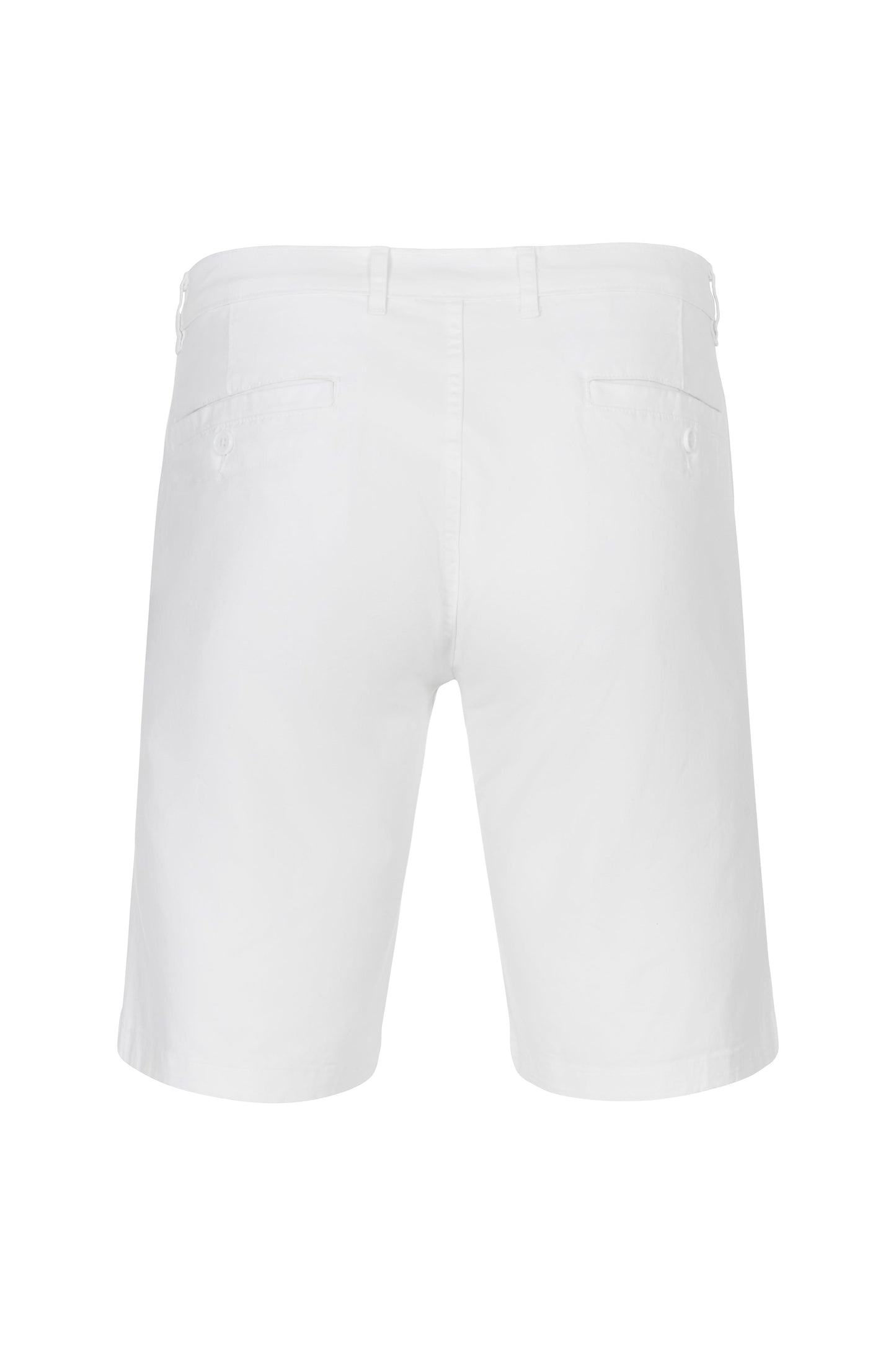 Pantaloni scurti chino stretch unisex Alb V403011S