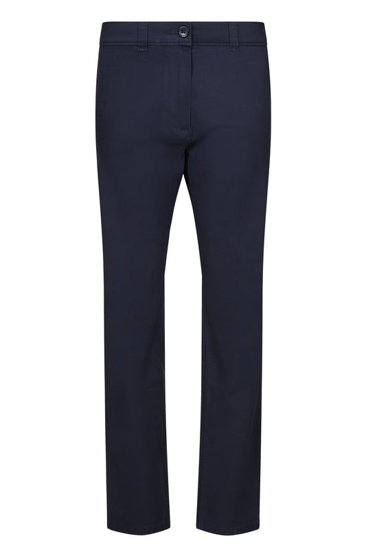 Pantaloni chino stretch 260g dama Albastru marin V403012S