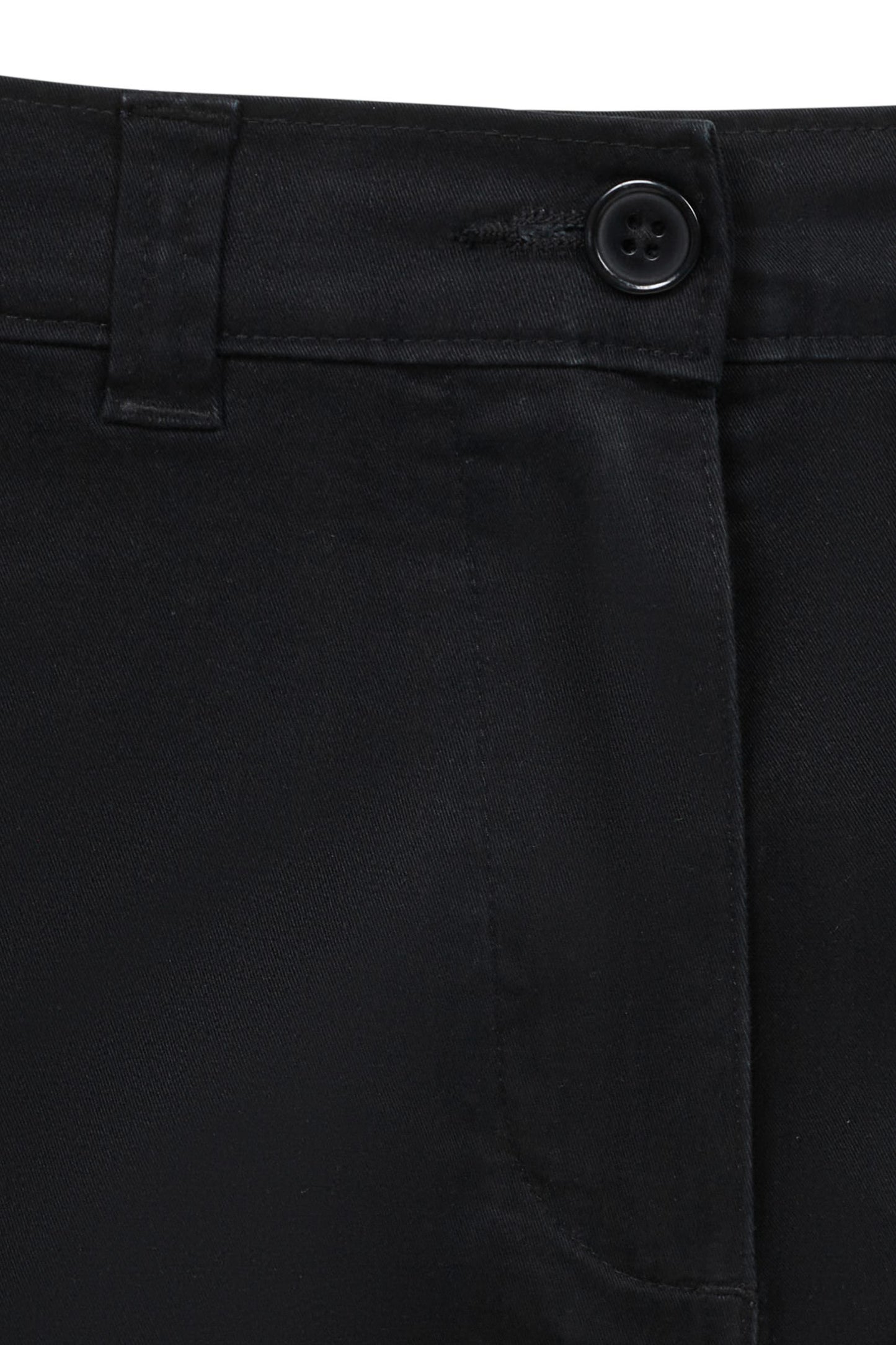 Pantaloni chino stretch 260g dama Negru V403012S