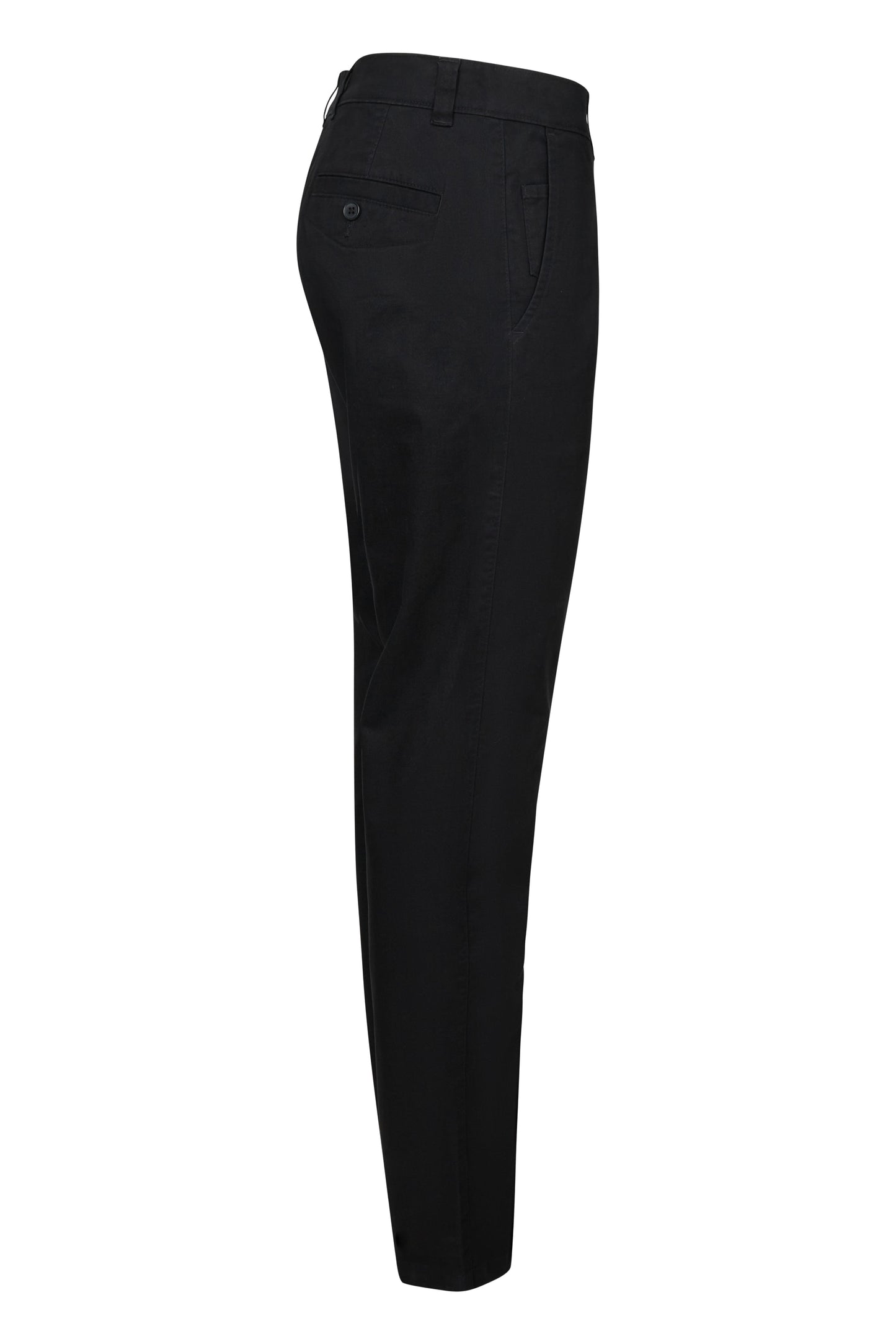 Pantaloni chino stretch 260g dama Negru V403012S