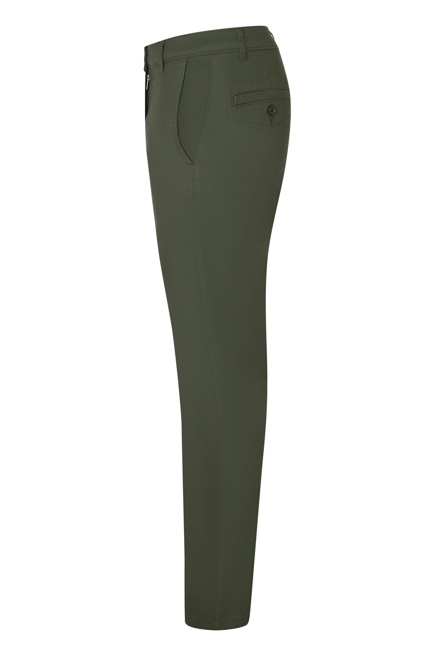 Pantaloni chino stretch dama Verde masliniu V403012S