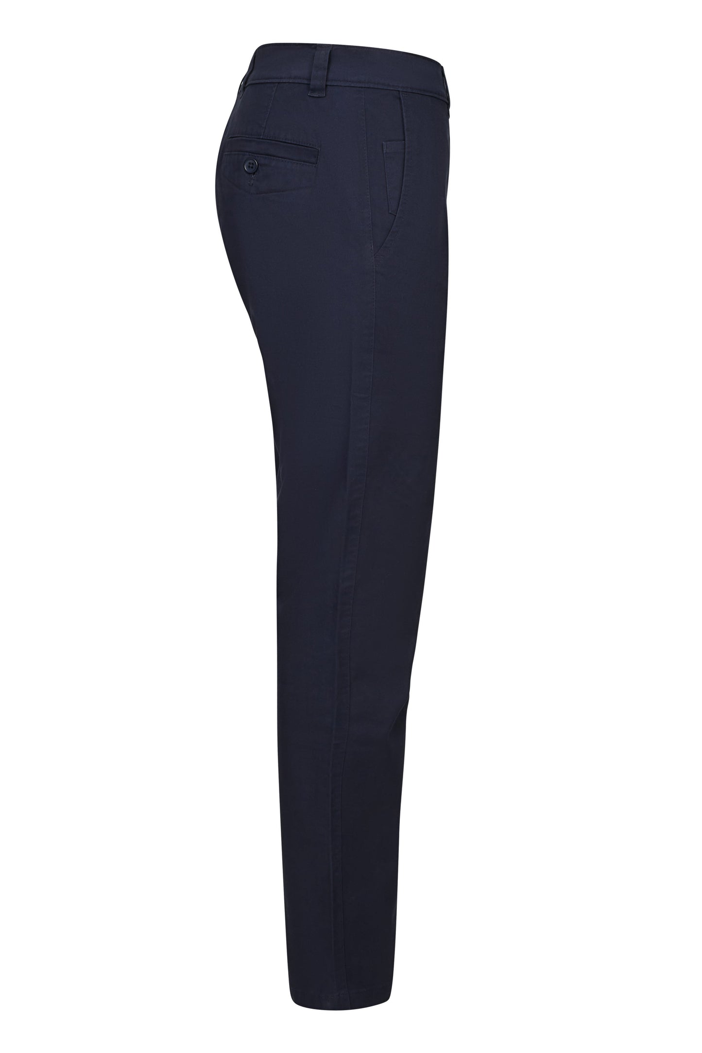 Pantaloni chino stretch 260g dama Albastru marin V403012S