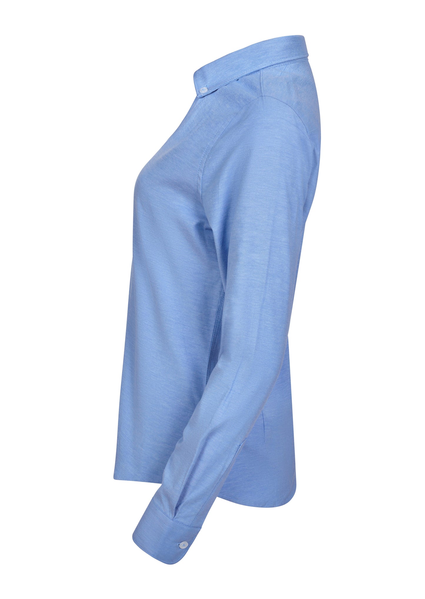 Camasa oxford stretch 180g maneca lunga dama albastru celest V405005S