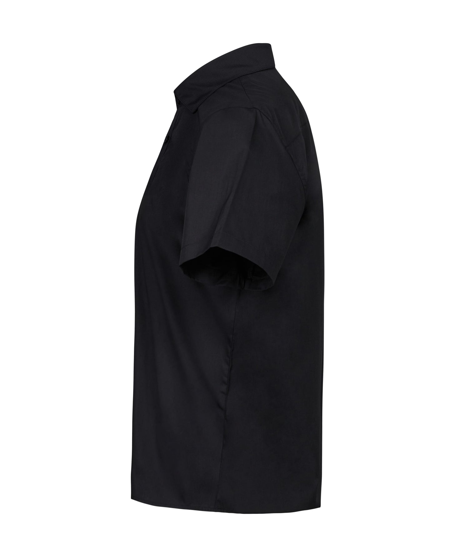 Camasa poplin 115g maneca scurta barbat negru V405008