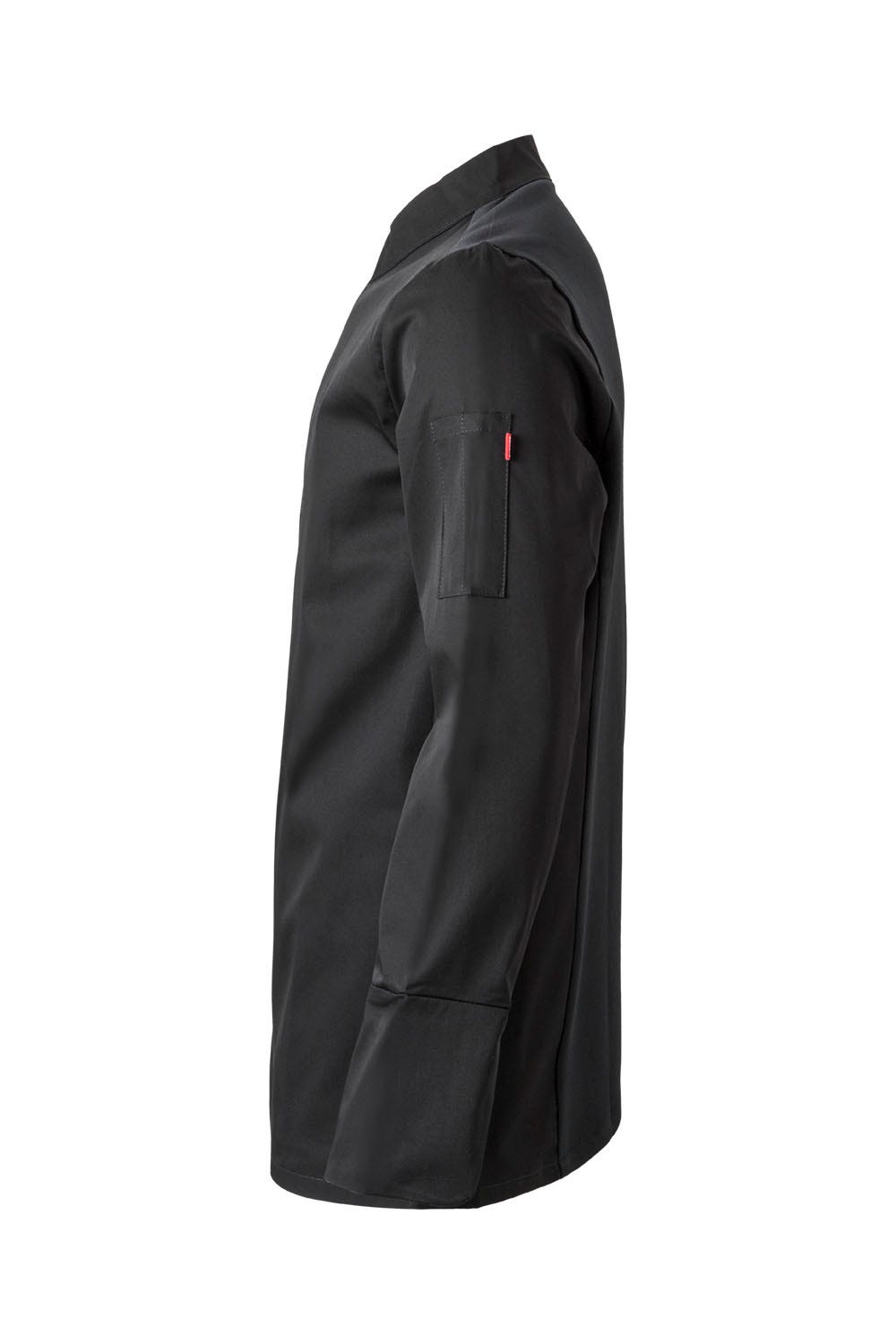 Tunica bucatar bumbac 180g maneca lunga negru V405204