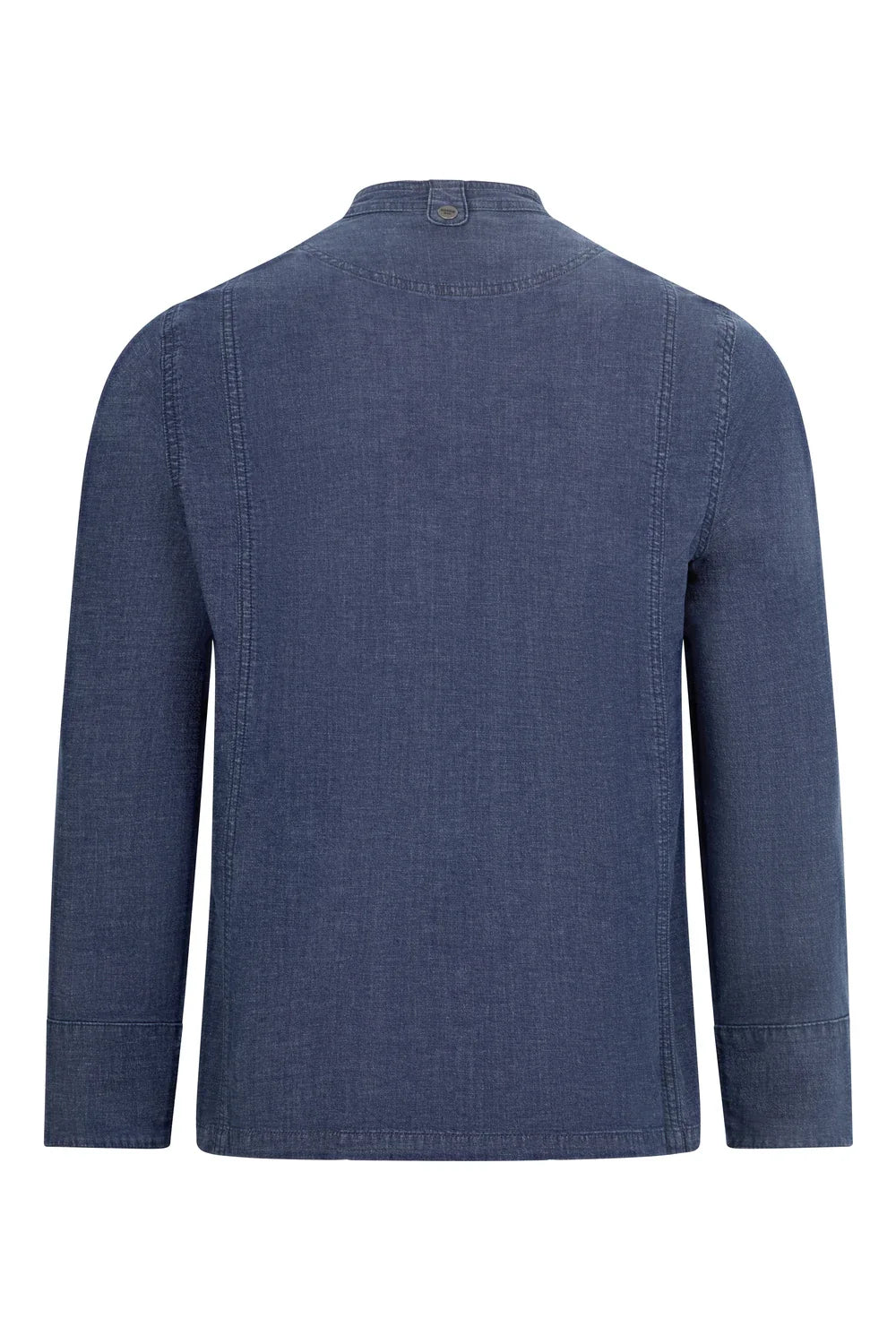 Tunica bucatar maneca lunga bumbac/elastan 180g albastru denim V405212S