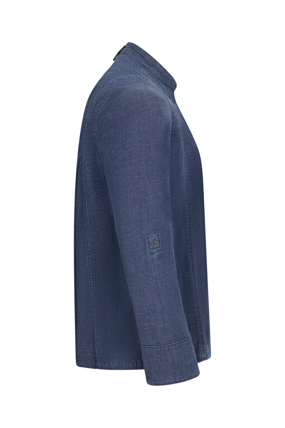 Tunica bucatar maneca lunga bumbac/elastan 180g albastru denim V405212S