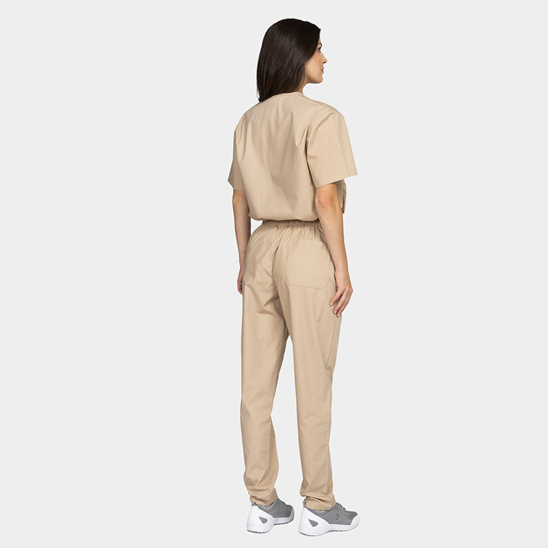 Costum medical tercot 110g latte unisex Cesare