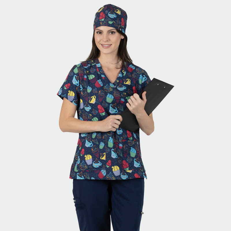 Bandana medicala stretch poliester 170g briose unisex Modena