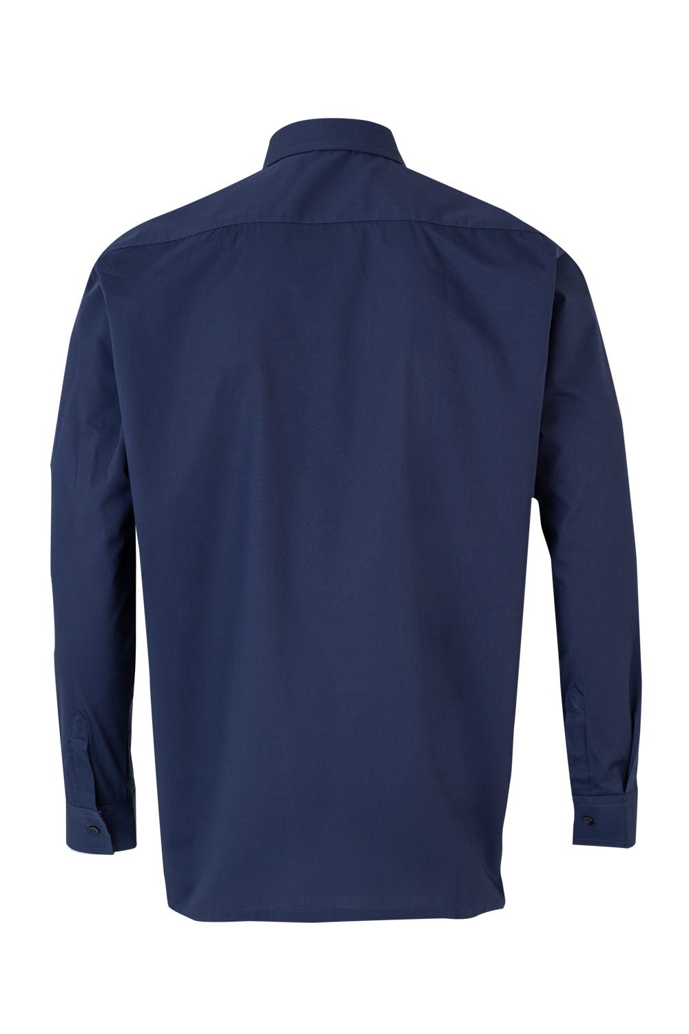 Camasa poplin 105g maneca lunga albastru marin V520