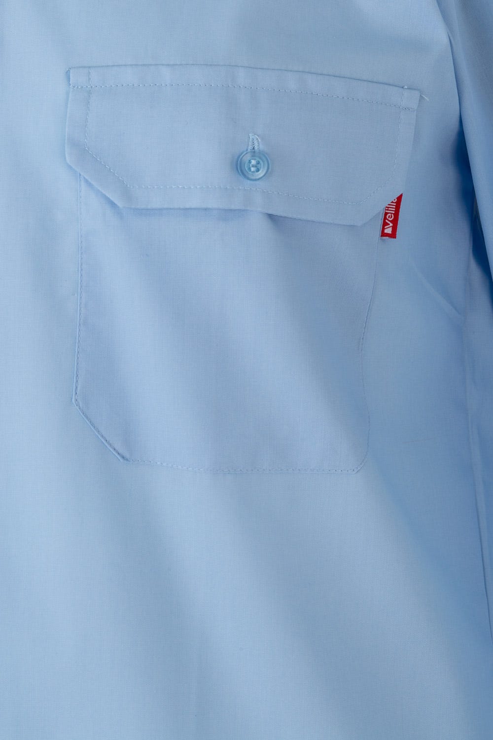 Camasa poplin 105g maneca lunga albastru celest V520