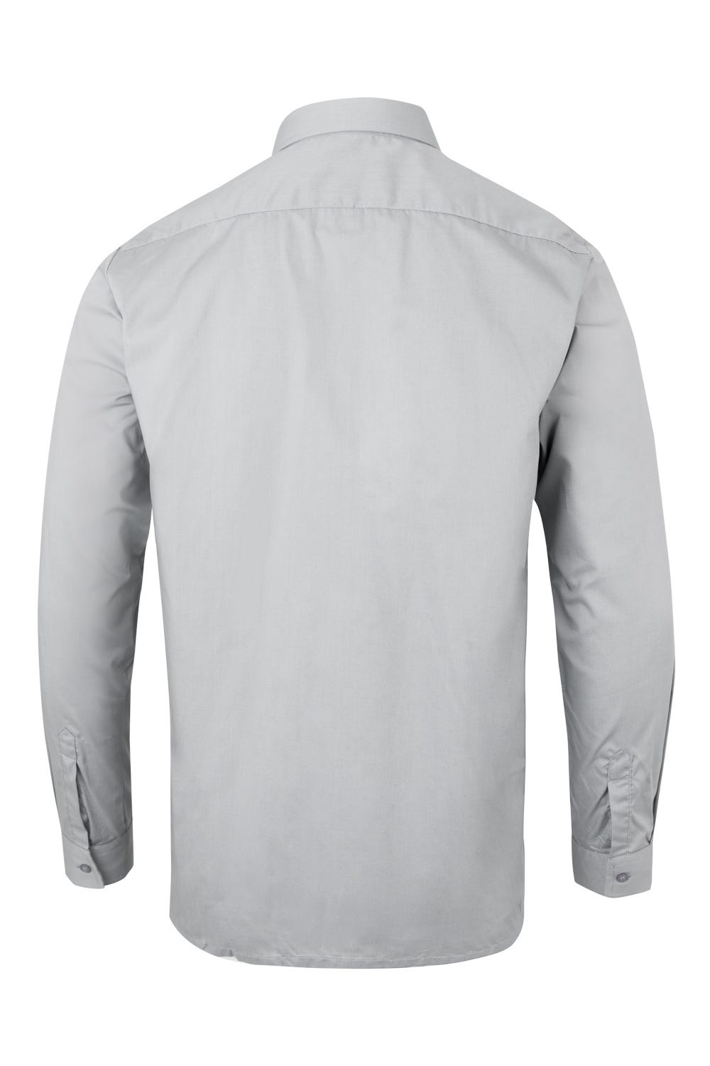 Camasa poplin 105g maneca lunga gri V520