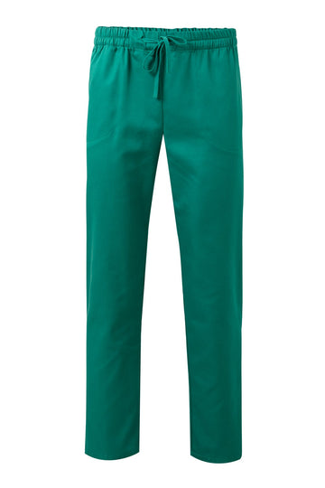 Pantaloni medicali tercot 190g verde V533001