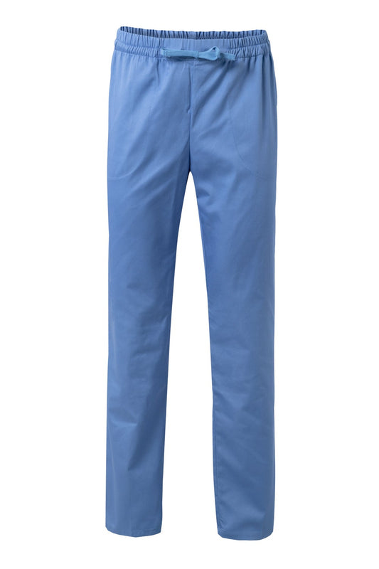 Pantaloni medicali tercot 190g Albastru celest V533001