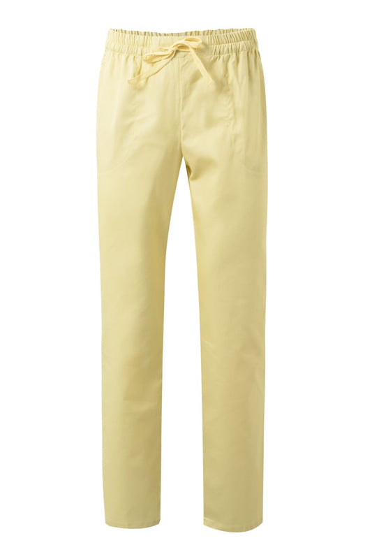 Pantaloni medicali tercot 190g Galben deschis V533001