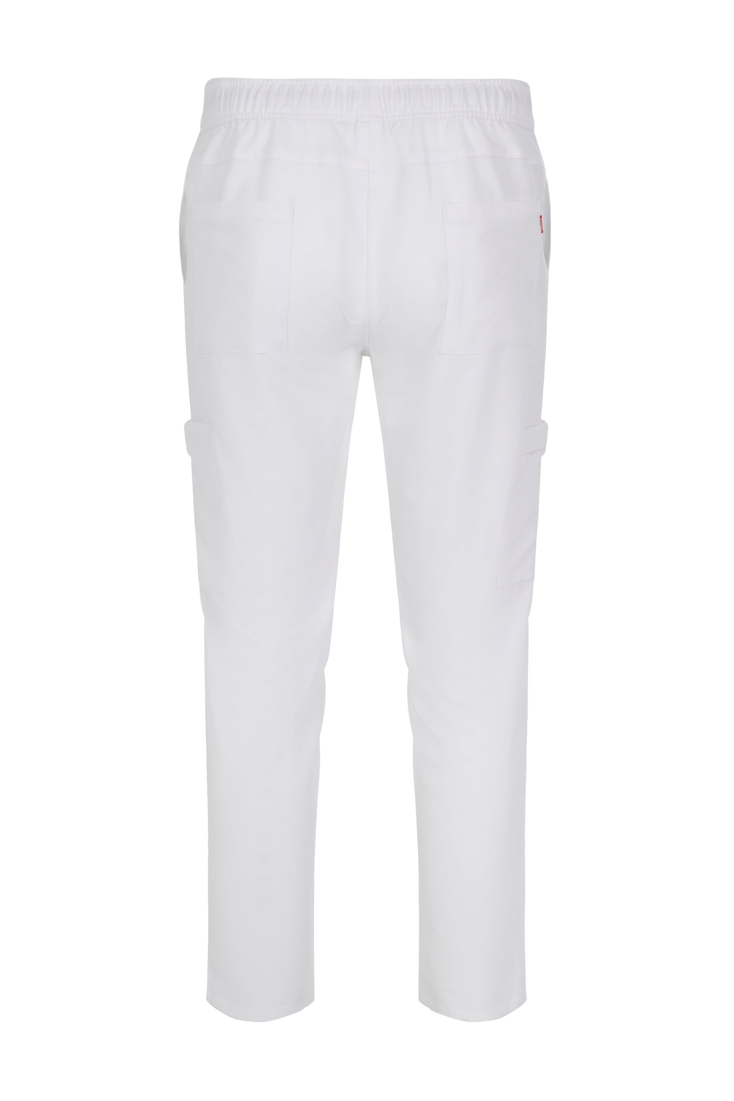 Pantaloni purestretch cu material antibacterian si hidrofob alb V533020S