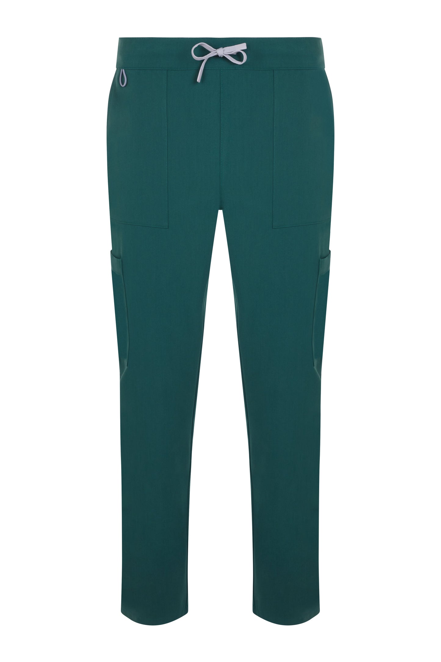 Pantaloni purestretch cu material antibacterian si hidrofob alb V533020S