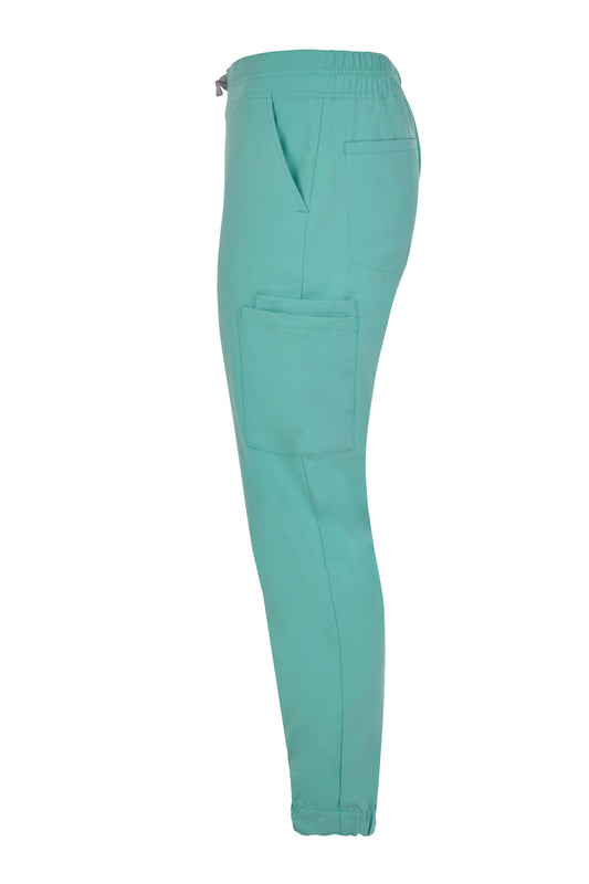 Pantaloni jogger purestretch cu material antibacterian si hidrofob fiji V533021S