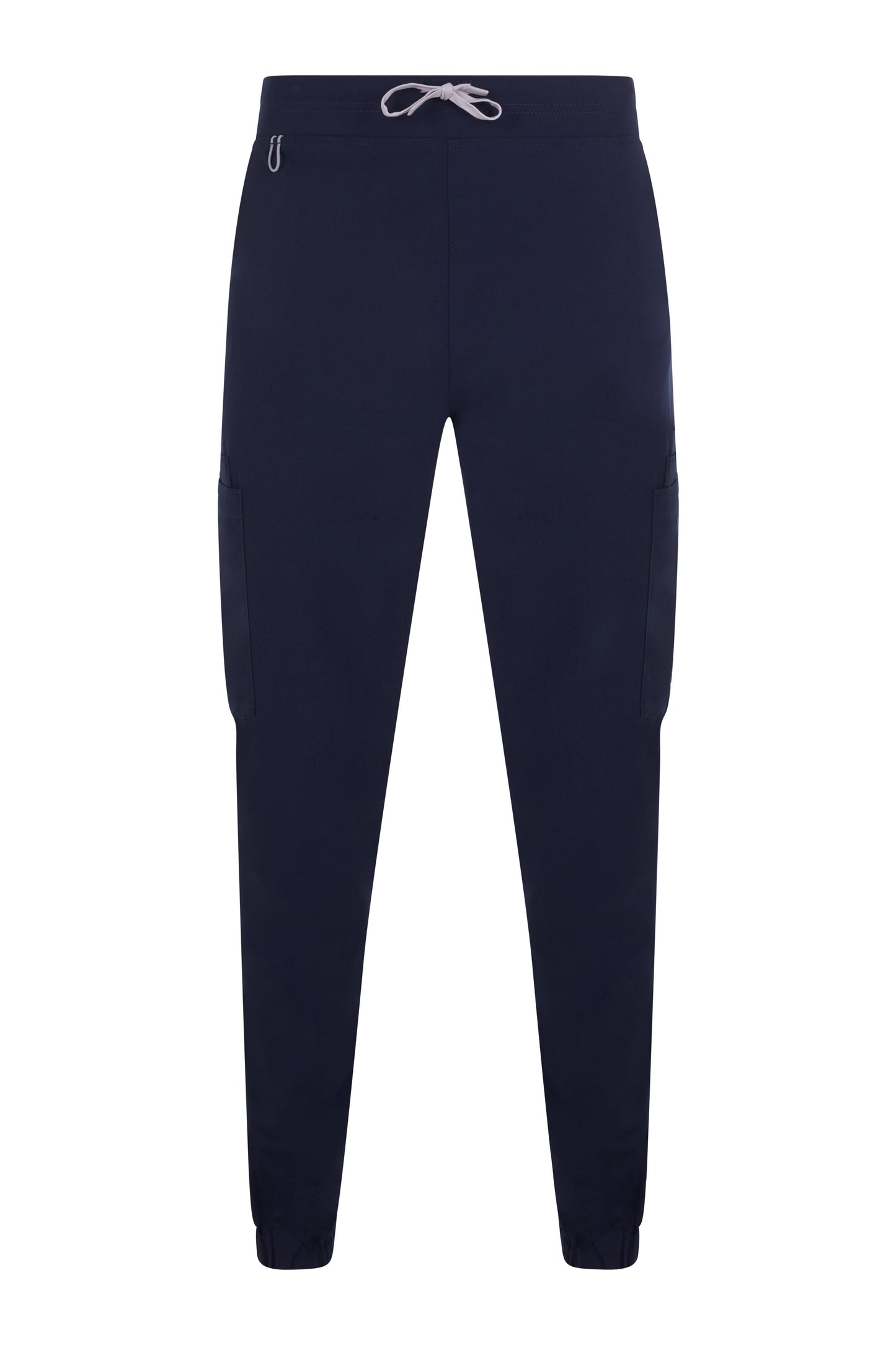 Pantaloni jogger purestretch cu material antibacterian si hidrofob albastru nocturn V533021S