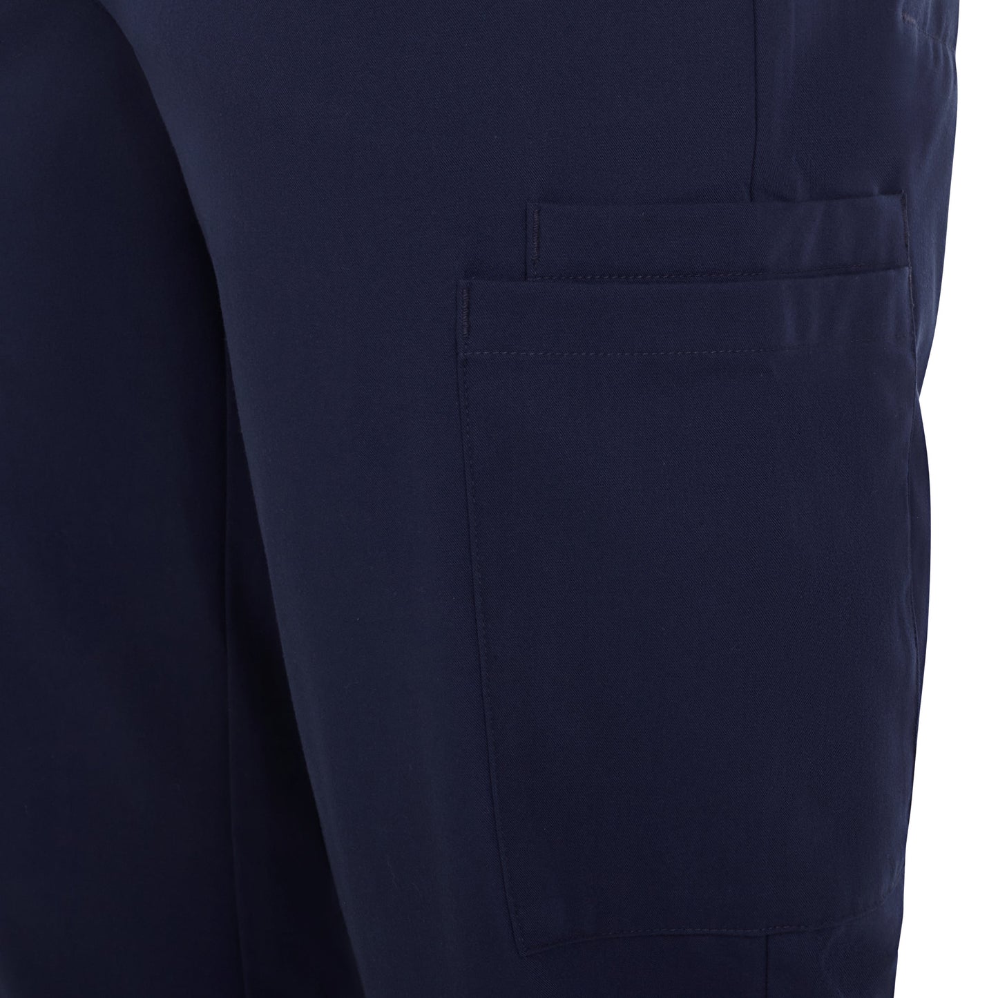 Pantaloni jogger purestretch cu material antibacterian si hidrofob albastru nocturn V533021S