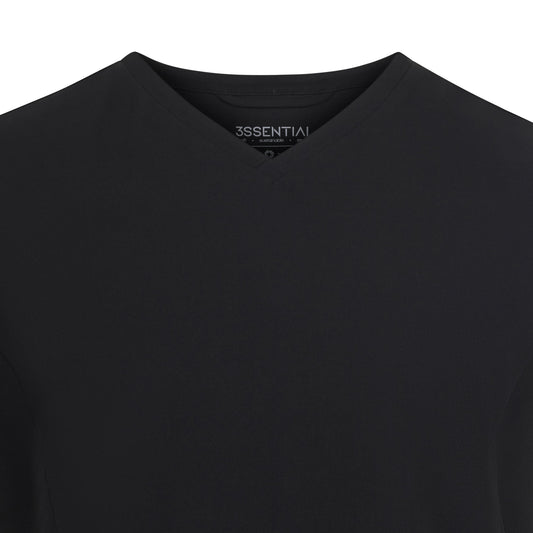 Bluza barbat purestretch cu material antibacterian si hidrofob negru V535220S