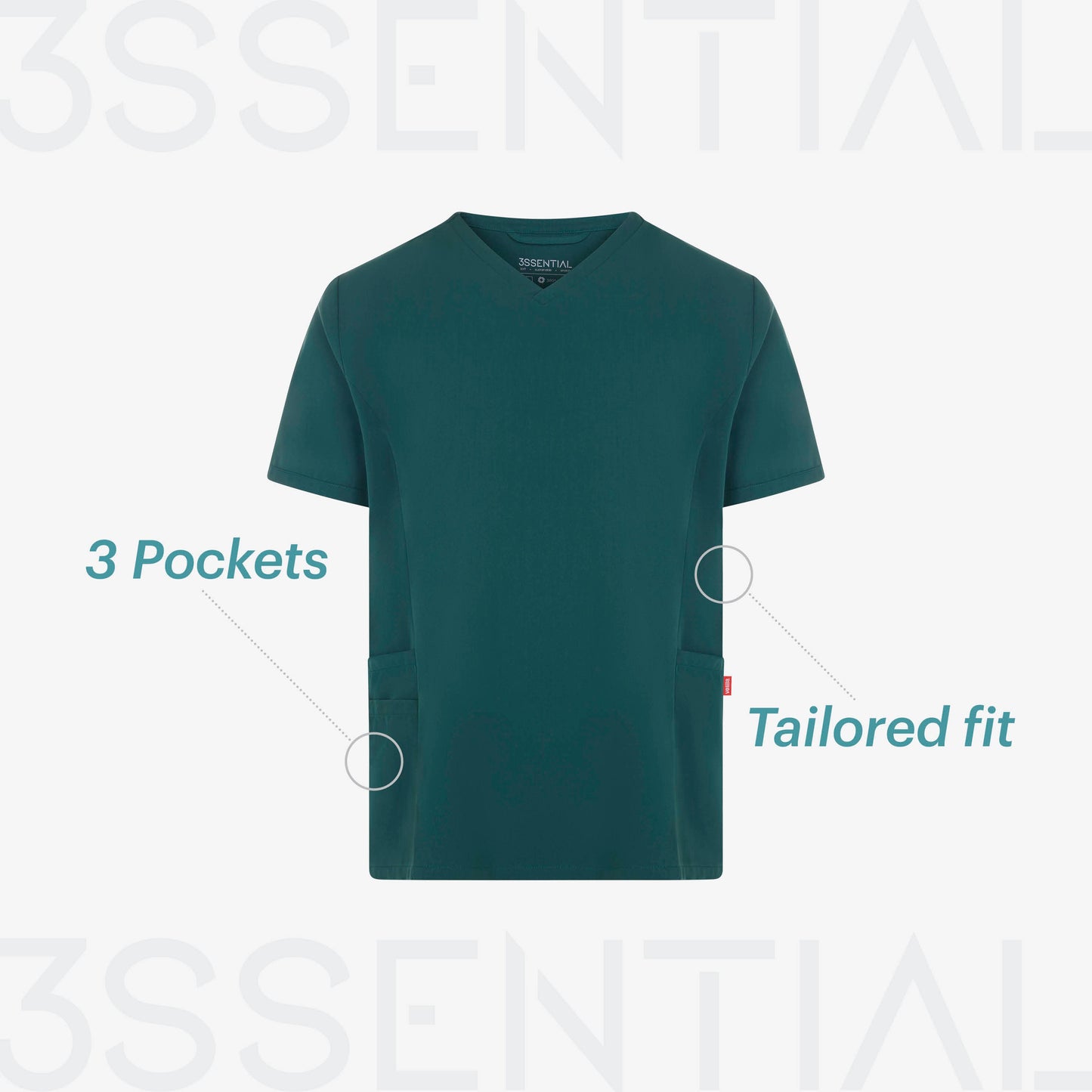 Bluza barbat purestretch cu material antibacterian si hidrofob verde jungla V535220S