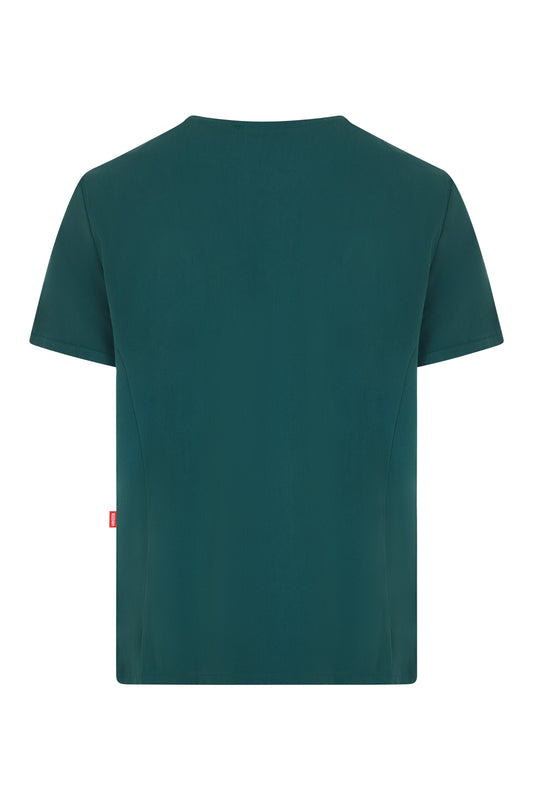 Bluza barbat purestretch cu material antibacterian si hidrofob verde jungla V535220S