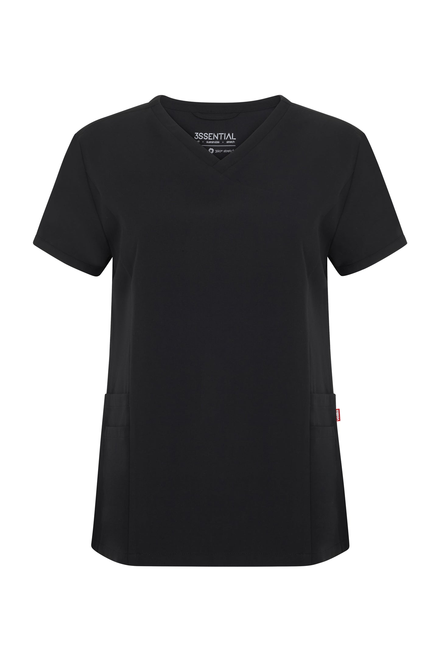 Bluza dama purestretch cu material antibacterian si hidrofob negru V535221S