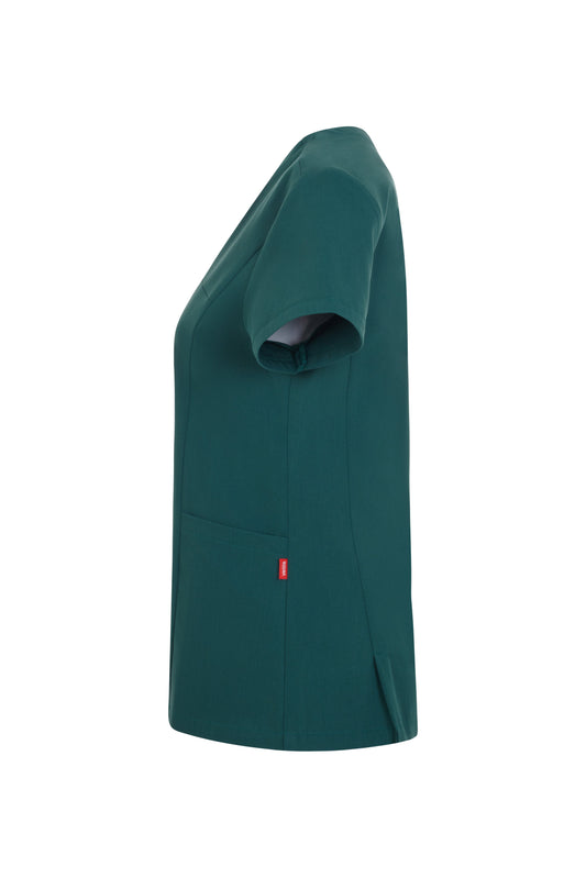 Bluza dama purestretch cu material antibacterian si hidrofob verde jungla V535221S