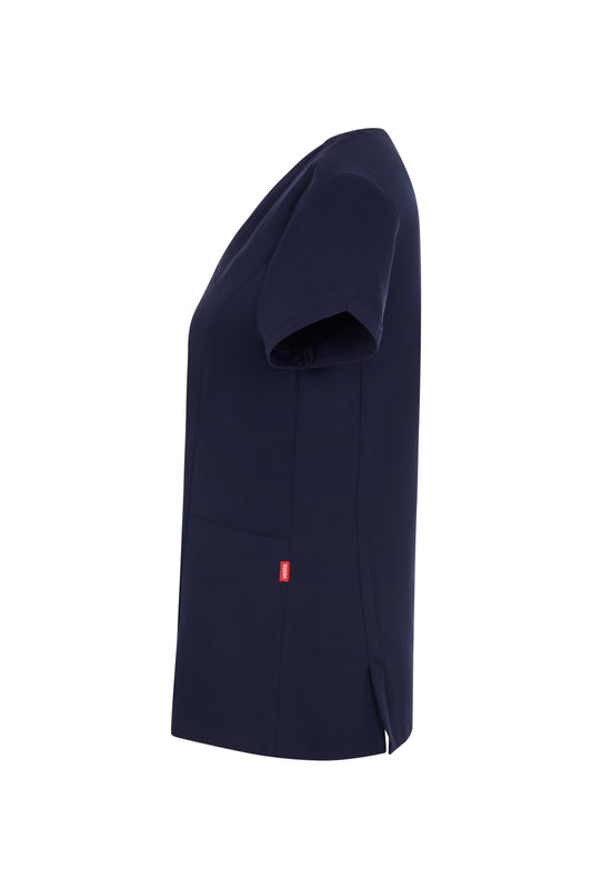 Bluza dama purestretch cu material antibacterian si hidrofob albastru nocturn V535221S