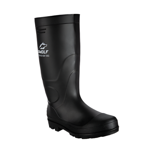 Cizme PVC nitril negre 38cm inaltime O4 Powergrip