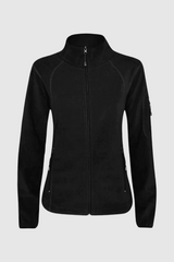 Jacheta din Fleece Pentru Dama Neagra Luciane