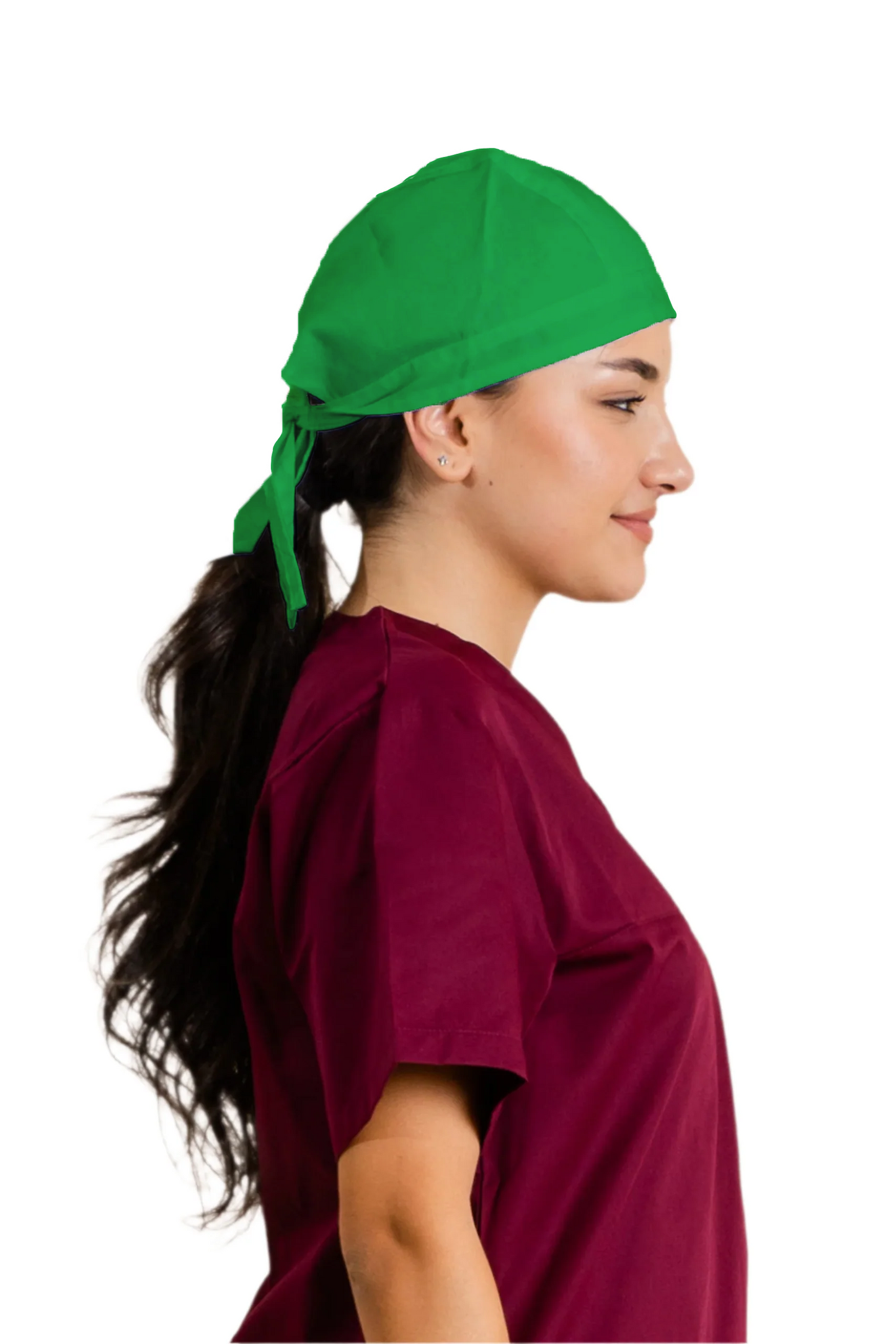 Bandana bucatar verde tercot unisex tercot 195g Riga