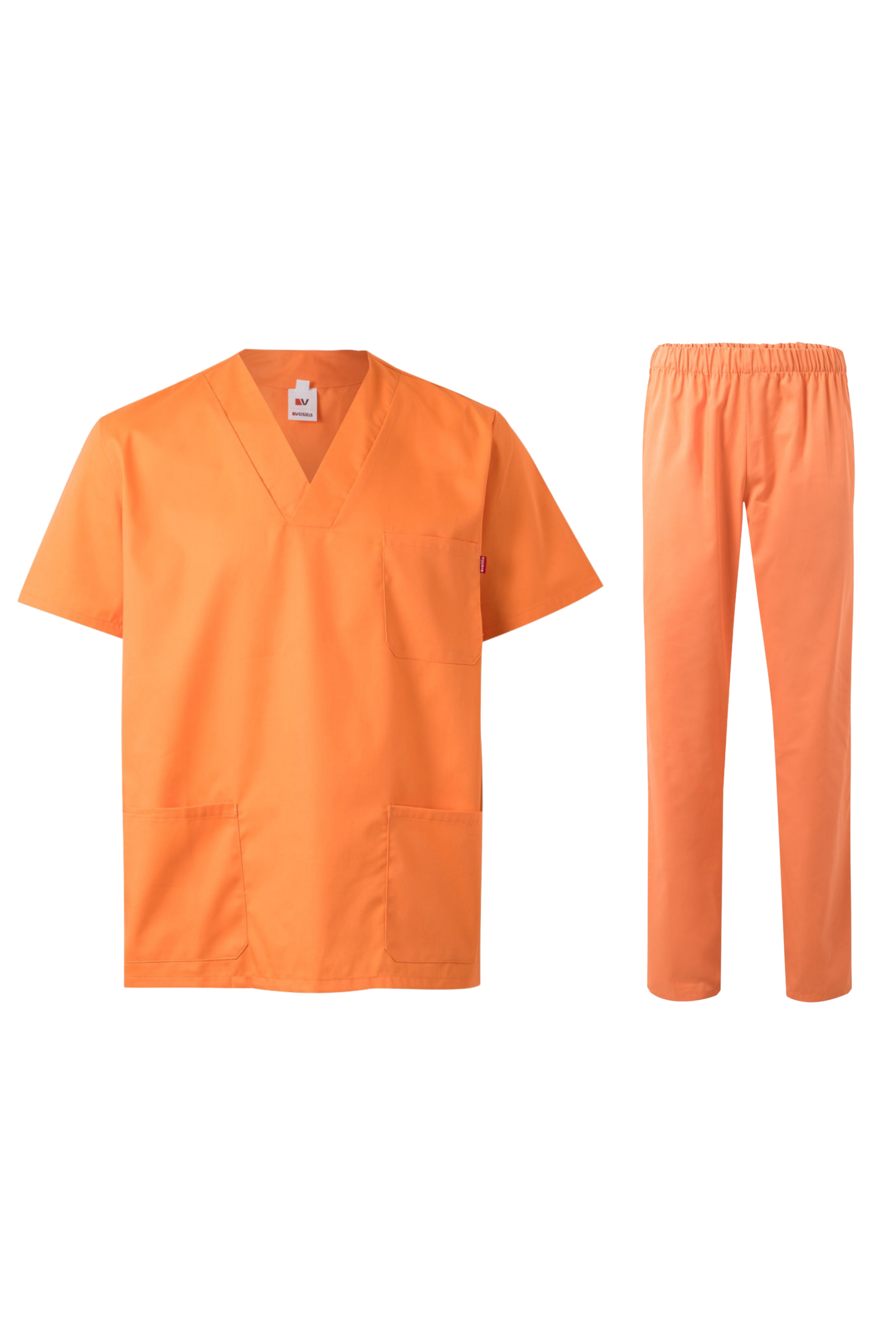 Costum medical tercot 190g portocaliu deschis V589/V333