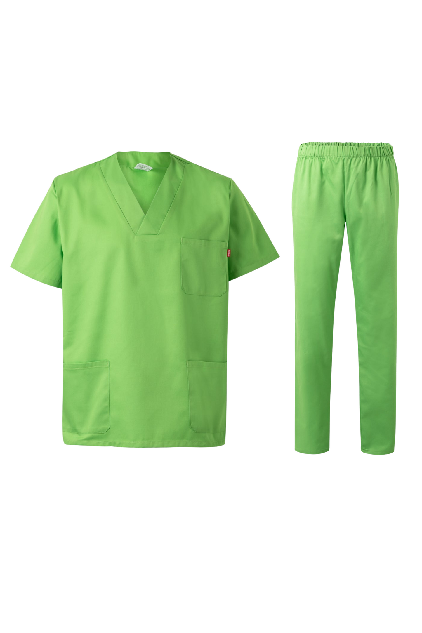 Costum medical tercot 190g verde lime V589/V333