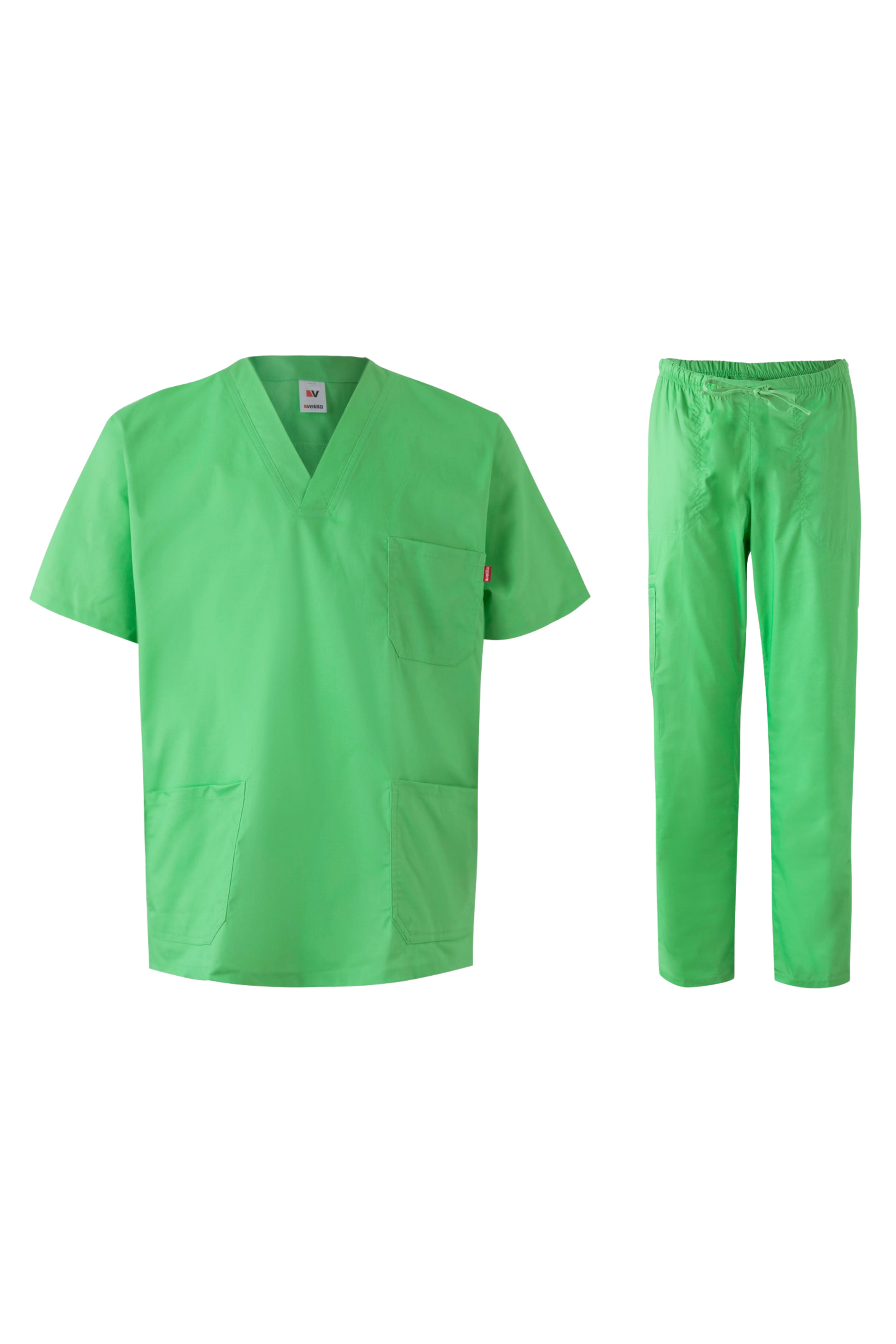 Costum stretch 185g verde mar V535206S/V533006S