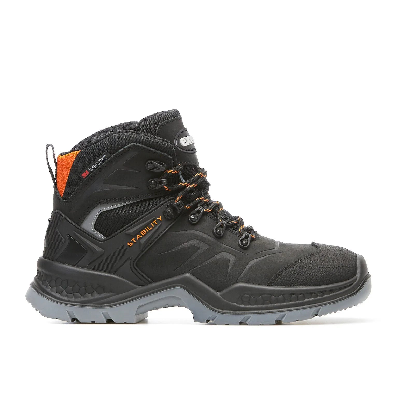 Bocanci nubuck bombeu compozit negru S3 CI WR SRC Exena Everest
