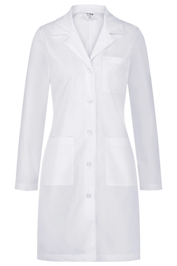 Halat medical tercot 160g alb dama Bianca
