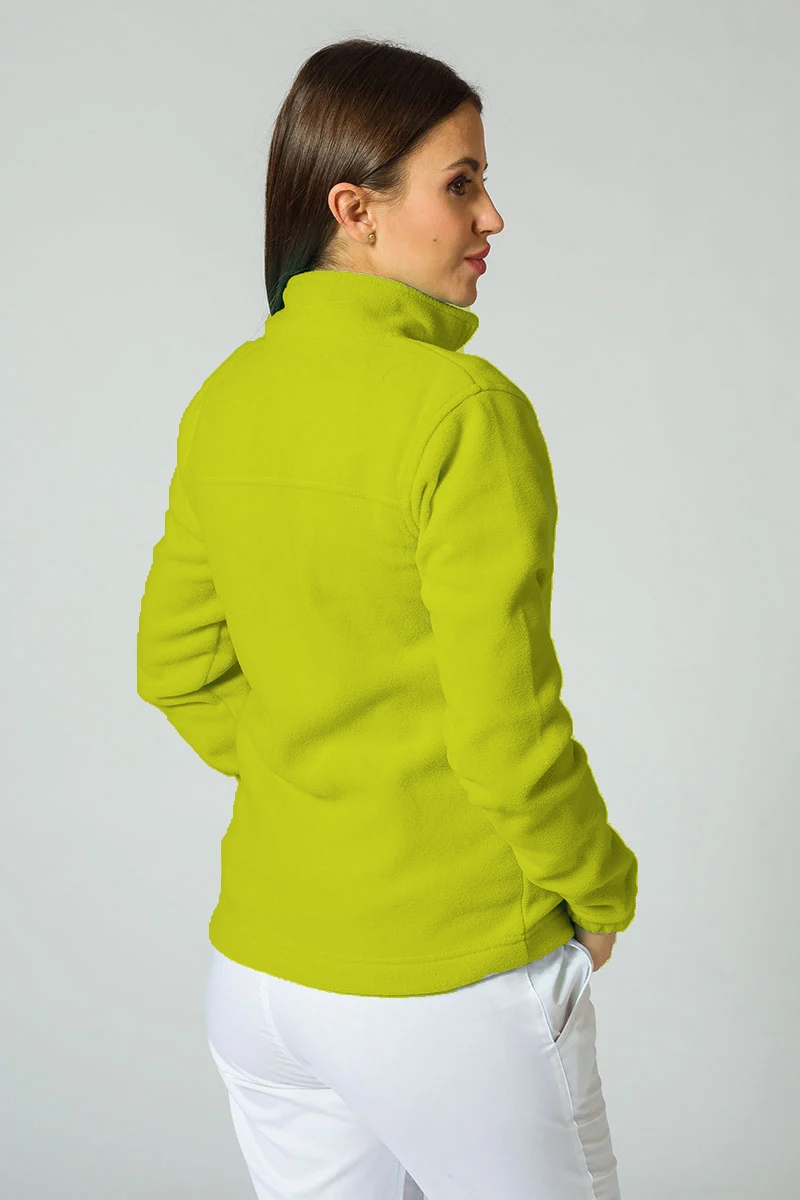 Jacheta fleece dama verde lime