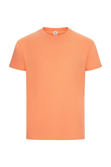 Tricou maneca scurta bumbac 155g piersica Melbourne